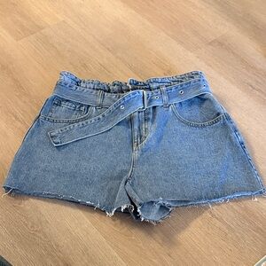 Forever 21 Paperbag Shorts with Belt